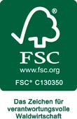 Partnerlogo Nachhaltigkeit FSC Das Zeichen für verantwortungsvolle Waldwirtschaft